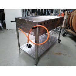 GASGRILL m/ 6 Blus - uden GAS