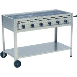 GASGRILL m/ 6 Blus - med GAS