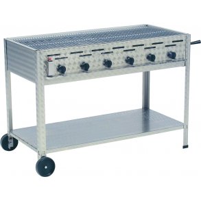GASGRILL m/ 6 Blus - med GAS